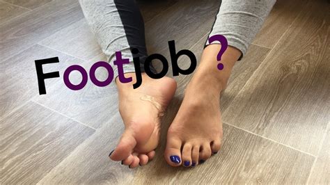 hand job with feet